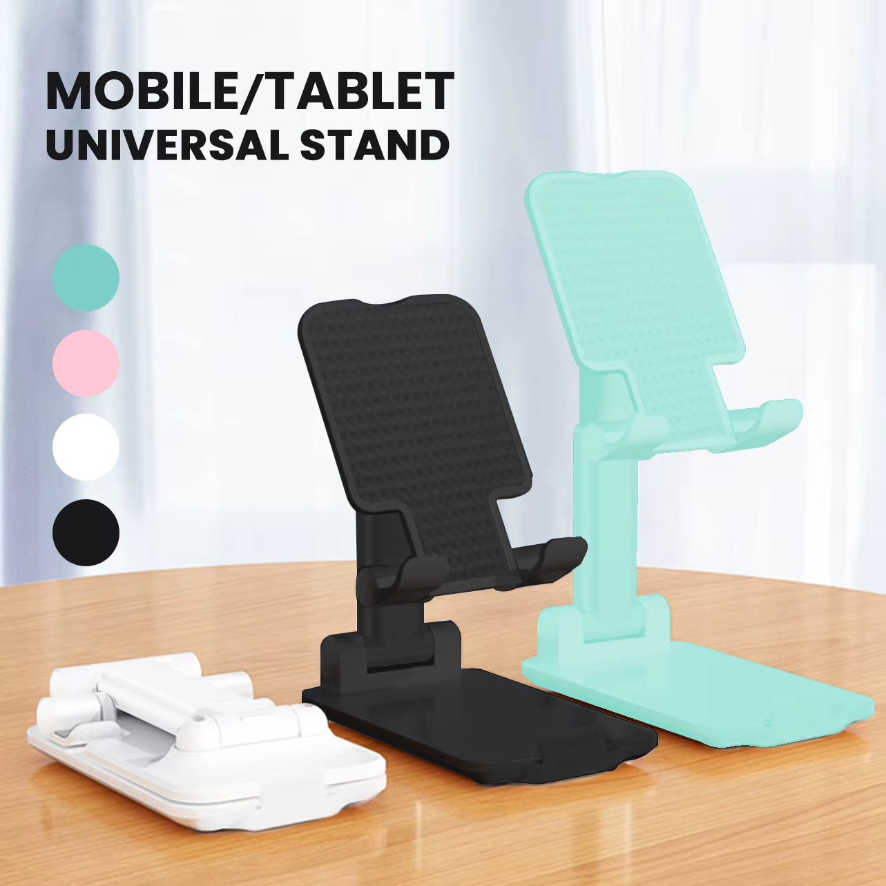 Desktop Phone Holder Stand Mobile Phone Support Adjustable Angle Height Cell Phone Stand for All Smart Phones